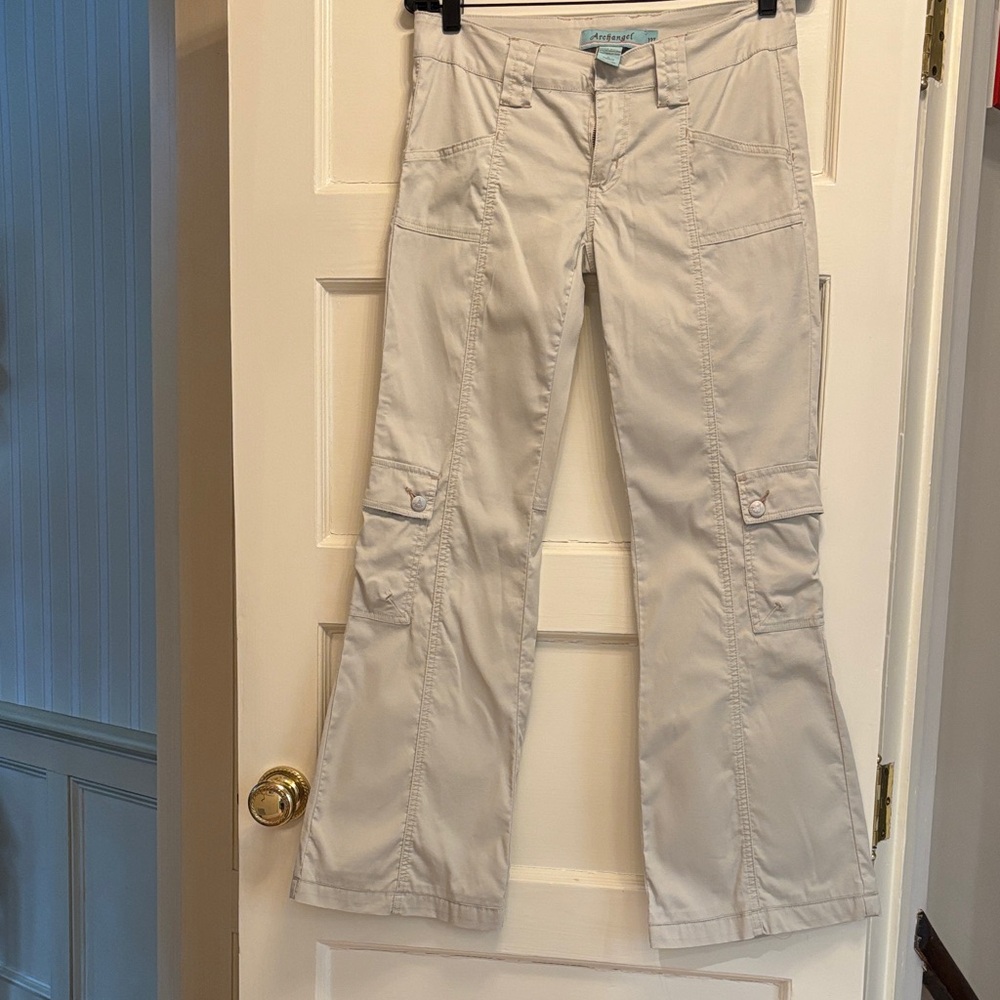 Archangel Sand Cargo Flare Pants Size M